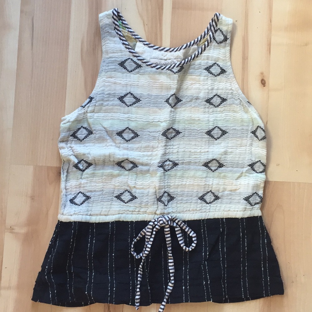 Ace & Jig drawstring top